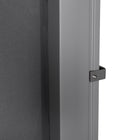 Outsunny Retractable Side Awning with Resistance to UV Rays & Wind - 118" x 71" - Grey-Automatic roll-back function, easily pulls by handle
