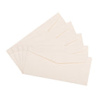 JAM Paper #10 Business Envelopes, 4 1/8 x 9.5, Strathmore Natural White Linen, 1000 Pack (191170B)-Opening: booklet
