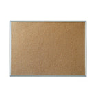 Staples Economy Cork Bulletin Board with Aluminum Frame - 24" x 36"-Durable construction