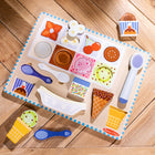 Melissa & Doug - Puzzle magnétique en bois Glaces - 16 pièces -9