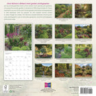 Sellers Publishing Inc. 2026 Wall Calendar - Glorious Garden - English-Bonus September - December 2025 calendar spread 