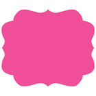 JAM Paper - Rouleaux d'étiquettes standard - en forme de cadre vintage - 2 1/2 x 3 - rose fluo - 125 étiquettes/rouleau-Taille : en forme de cadre vintage (2 1/2 x 3 pouces) | Les étiquettes imprimables sont faciles à créer et à personnaliser.