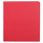 Staples 1" 3-Ring Economy Binder - Red-8-1/2" x 11" Letter size