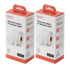 MUNBYN Thermal Circle Label - 2" - White - 750 Sheets/Roll - 2 Rolls/Pack - 2 Pack-Size: 2" x 2" (50.8x50.8mm), 750 labels/ Roll.