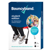 Bouncyband for Elementary School Chairs - Black-An independent study by Clemson University concluded that students using Bouncybands stay focused and on task 10% longer