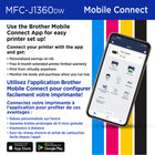Brother Work Smart MFC-J1360DW Wireless Colour Inkjet All-in-One Printer-Reliable print quality. Brother inkjet printers produce crisp, clear prints in vibrant colour or rich black and white for professional results you can be proud of
