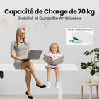IMHome - Bureau assis-debout électrique réglable en hauteur avec 3 réglages de mémoire - 40 po x 24 po - Plateau blanc / structure blanche-Le bureau assis-debout réglable IMHome est conçu pour une installation rapide et facile, prenant idéalement moins de 30 minutes. Les outils inclus, un guide étape par étape ainsi qu’une vidéo d’instructions vous assurent un processus d’assemblage simple et fluide, même pour les utilisateurs qui l’installent pour la première fois