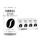 Norse Nitro Cold Brew Coffee - Harar Black Coffee - 355 mL - 12 Pack-Derived from premium coffee beans coming from the Harar region of Ethiopia