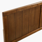 Modway Robbie Wood Queen Headboard - Walnut-Interchangeable Bed Frame Options