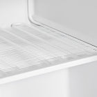 HOMCOM 3 cu ft  Compact Upright Mini Freezer with Reversible Single Door - Black-Reversible door, removable shelf and adjustable feet provide flexibility