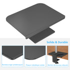 ShoppingAll - Plaque de renfort de bureau en acier pour supports d'écran - Noir-Le produit est conçu pour être monté avec des pinces en C et s'adapte à la plupart des pinces en C disponibles sur le marché.