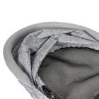 Qaba - Tricycle poussette 6 en 1 pour bébé avec panier et canopée - gris-Housse de siège, guidon et auvent amovibles pour changer facilement de forme 