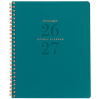 AT-A-GLANCE 2026-2027 Signature Lite Weekly/Monthly Academic Planner - 11" H x 8-3/8" W - Teal - Bilingual-12 months: July 2026 - June 2027