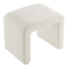 Modway - Simba Tissu Boucle Tabouret en cascade - Ivoire-8