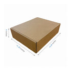 Reliabag - Boîtes d'expédition en papier kraft ondulé auto-adhésives - 14.25" x 11.25" x 4" - Paquet de 40-40 pièces expédiées à plat, économisez de l'espace de stockage