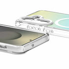 Avana Cosmic Frost Cell Phone Case with Magnets for Galaxy S26 - Violet-Screen & camera bay protection