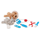 Melissa & Doug - Ensemble de jeu vétérinaire examen et soins des animaux - 24 pièces-Effectuez des visites à domicile avec le sac cabas, idéal pour ranger tous les accessoires