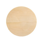 Modway Lippa 20" Round Wood Side Table - Black Natural-Assembly Required
