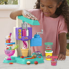 Play-Doh Ice Cream Swirl Set-Create colorfully swirled edges: Load 2 (or more!) Play-Doh colors into the chambers, press the handle, and watch as the cup spins and the compound swirls into pretend soft-serve with colorful striped edges