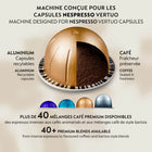 Nespresso Vertuo Up Espresso and Coffee Maker by Breville, Black-Connected to the Nespresso Smart App to get real-time alerts, customize your coffee size and temperature and easy maintenance