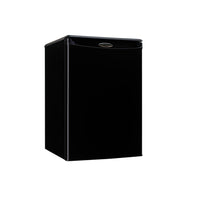 Danby Designer 2.6 cu. ft. Compact Refrigerator - Black-2.6 cu. ft. (73 L) capacity compact all refrigerator