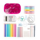 Zipit Wavey Silicone Top Storage Box - Pink-5