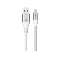 ALOGIC Super Ultra USB-A to Lightning Cable - 1.5M  - Silver-Ultra-Strength - The Alogic Super Ultra USB-A to Lightning Cable is constructed using heavy-gauge, high-quality wire and materials to ensure ultimate strength, performance and power flow. This translates to the fastest connectivity and efficiency when connecting your Lightning compatible devices to any USB charger.