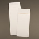JAM Paper #11 Policy Envelopes, 4.5 x 10.38, Strathmore Natural White Wove, 1000 Pack (900905923B)-Opening: Open end
