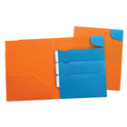 Oxford - Reliure en poly à quatre pochettes Divide It Up, variées-Choix de couleur non disponible