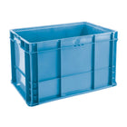 Orbis FlipakTM Polyethylene Plastic (PE) Distribution Containers, 24.0" x 15.0", 13.8" Clearance, Royal Blue, 2 Pack-High-density polyethylene (HDPE)