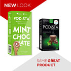 PODiSTA Chocolate Mint Pod Nespresso Original Line Capsules - 60 Pack-Compatible only with Nespresso Original Line Machines (Le Cube, Essenza Mini, Essenza, Citiz, Pixie, Inissia, Lattissima, Lattissima One, Nespresso U, Maestria, Creatista, Creatista Plus, Philips L'OR coffee machine)