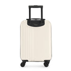 Bugatti The Classic 2-Piece Hardside Luggage Set - Egret-The interior is thoughtfully designed with a dividing panel, practical mesh pockets, and tightening straps, ensuring your personal items are well-organized and securely fastened