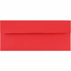 JAM Paper #10 Business Envelopes, 4 1/8 x 9.5, Brite Hue Red Recycled, 1000 Pack (67161B)-Christmas red