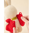 Just Dutch Miffy Handmade Bunny Plush Toy - Red Little Flower Dress-Designed as a safe and durable collectible or decorative accent suitable for all ages