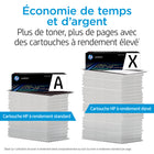 HP - Cartouche de toner LaserJet authentique 218A - Rendement Standard - Cyan-Utilisez les cartouches de toner HP d’origine pour éliminer les fuites de toner et les défaillances prématurées