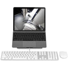 Mount-It! Ergonomic Tilted Laptop Riser - Silver-Compatibility: Laptops with screens from 11" - 15"