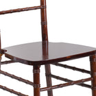 Flash Furniture HERCULES Series Fruitwood Chiavari Chair-High Quality Hardwood Frame