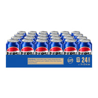 Pepsi - Cola en cannettes, 355 ml, paquet de 24-Cannettes de 355 ml