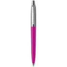 Parker Jotter Originals Ballpoint Pen - Classic Magenta Finish - Blue Ink  -Signature retractable design opens with a satisfying click