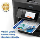 Epson - Cartouches d'encre T822 - Capacité standard - Cyan/Magenta/Jaune-Modèles compatibles: WF-3820, WF-3823, WF-4820, WF-4830, WF-4833, WF-4834