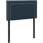 Modway Jessamine Upholstered Fabric Twin Headboard - Azure-Fine Polyester Upholstery
