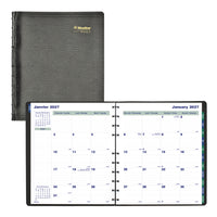 Blueline 2027 MiracleBind 16-Month Monthly Planner with Twin-Wire Binding - 10-3/4" x 8-1/8" - Black - Bilingual-16-Month: September 2026 to December 2027