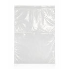 KL Rubber - Sac refermable en polyéthylène - 2 Mil - 15 x 20 po - paquet de 500-Lèvre décalée avec fermeture refermable durable pour une ouverture facile et une fermeture sécurisée