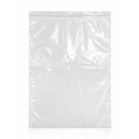 KL Rubber - Sac refermable en polyéthylène - 2 Mil - 15 x 20 po - paquet de 500-Lèvre décalée avec fermeture refermable durable pour une ouverture facile et une fermeture sécurisée