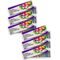 Pentel Oil Pastel Set - 25 Colors - 6 Sets-Acid-free pastels apply smoothly and blend easily
