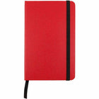 JAM Paper Hardcover Small Journal Notebook With Elastic - 100 Lined Sheets - 3 3/4" x 5 5/8" - Red-Colour: Red | Be stylish and organized with a colourful note book.
