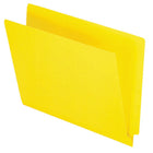 Pendaflex Reinforced Yellow End-Tab File Folders - Letter Size - 100/Box-Assign separate colours to different categories within your shelf system