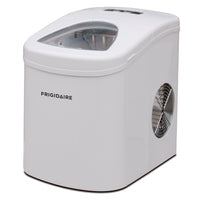 Frigidaire - Machine à glaçons compacte de comptoir avec capacité de production de 26-lb par jour - Blanc-Produit jusqu'à 26 lb de glace en 24 heures