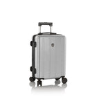 Heys SpinLite 21" Carry-on Luggage - Silver-Made of a lightweight polycarbonate composite