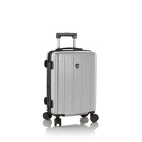 Heys SpinLite 21" Carry-on Luggage - Silver-Made of a lightweight polycarbonate composite